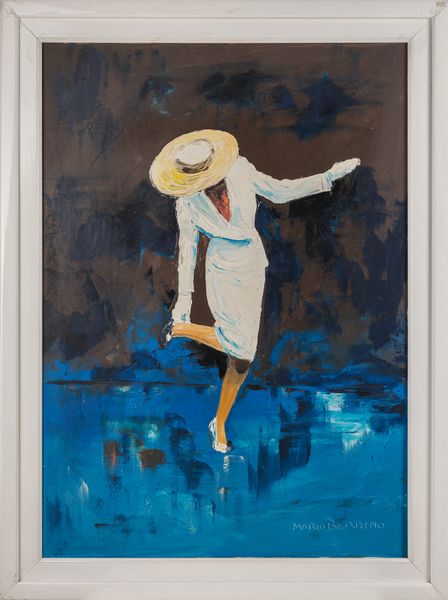 BERRINO MARIO (n. 1920) : Donna in bianco.  - Asta Asta 407 | ARTE MODERNA E CONTEMPORANEA Virtuale - Associazione Nazionale - Case d'Asta italiane