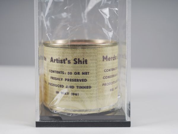 MANZONI PIERO (1933 - 1963) : Merda d'artista.  - Asta Asta 407 | ARTE MODERNA E CONTEMPORANEA Virtuale - Associazione Nazionale - Case d'Asta italiane