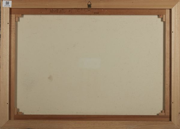 DANGELO SERGIO (n. 1932) : Movimento al tempio.  - Asta Asta 407 | ARTE MODERNA E CONTEMPORANEA Virtuale - Associazione Nazionale - Case d'Asta italiane