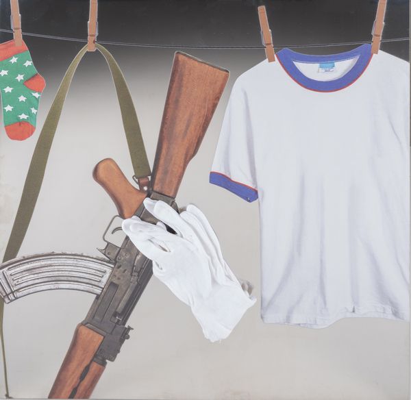 MARCHEGIANI PEP (n. 1971) : Bucato a Sarajevo.  - Asta Asta 407 | ARTE MODERNA E CONTEMPORANEA Virtuale - Associazione Nazionale - Case d'Asta italiane