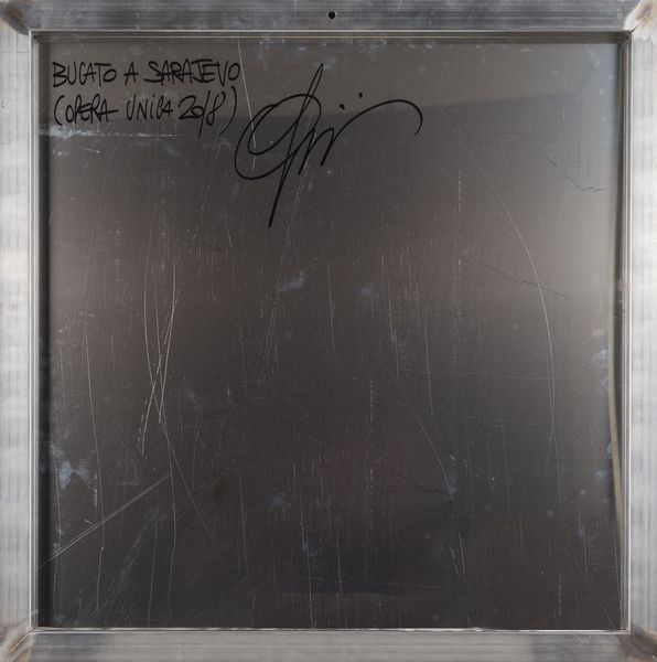 MARCHEGIANI PEP (n. 1971) : Bucato a Sarajevo.  - Asta Asta 407 | ARTE MODERNA E CONTEMPORANEA Virtuale - Associazione Nazionale - Case d'Asta italiane