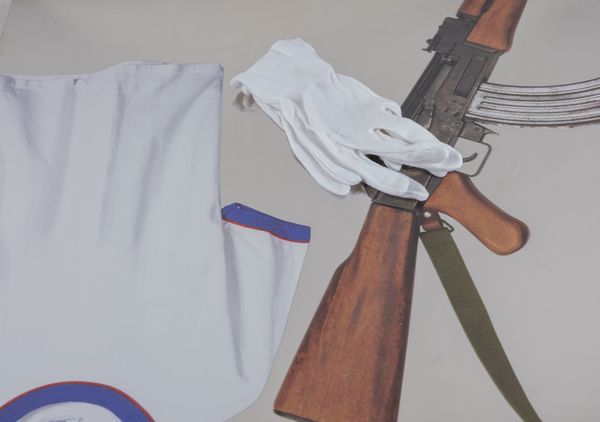 MARCHEGIANI PEP (n. 1971) : Bucato a Sarajevo.  - Asta Asta 407 | ARTE MODERNA E CONTEMPORANEA Virtuale - Associazione Nazionale - Case d'Asta italiane