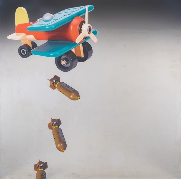 MARCHEGIANI PEP (n. 1971) : Il bombardamento di Gilda.  - Asta Asta 407 | ARTE MODERNA E CONTEMPORANEA Virtuale - Associazione Nazionale - Case d'Asta italiane