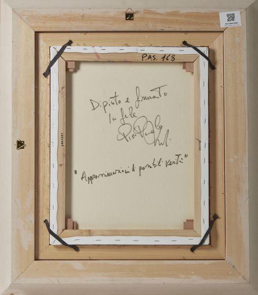 NUDI PIER PAOLO (n. 1971) : Approssimazioni di possibili verit.  - Asta Asta 407 | ARTE MODERNA E CONTEMPORANEA Virtuale - Associazione Nazionale - Case d'Asta italiane