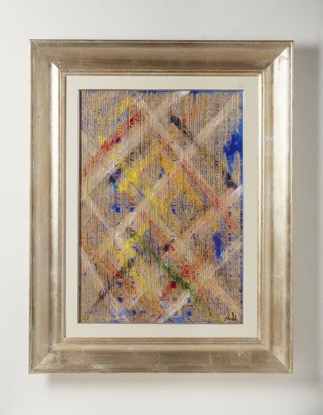 NUDI PIER PAOLO (n. 1971) : Segmenti di colori multipli.  - Asta Asta 407 | ARTE MODERNA E CONTEMPORANEA Virtuale - Associazione Nazionale - Case d'Asta italiane