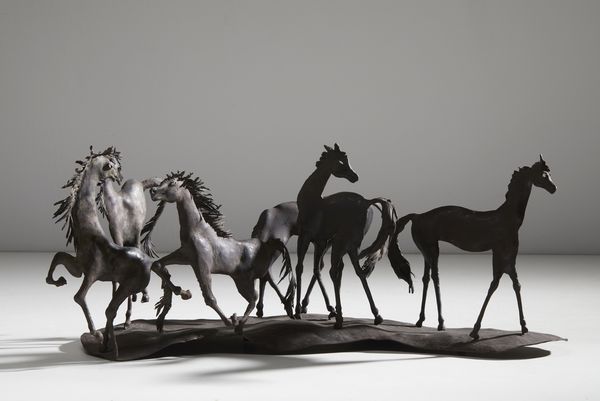 CARATTI ALDO : Cavalli.  - Asta Asta 407 | ARTE MODERNA E CONTEMPORANEA Virtuale - Associazione Nazionale - Case d'Asta italiane