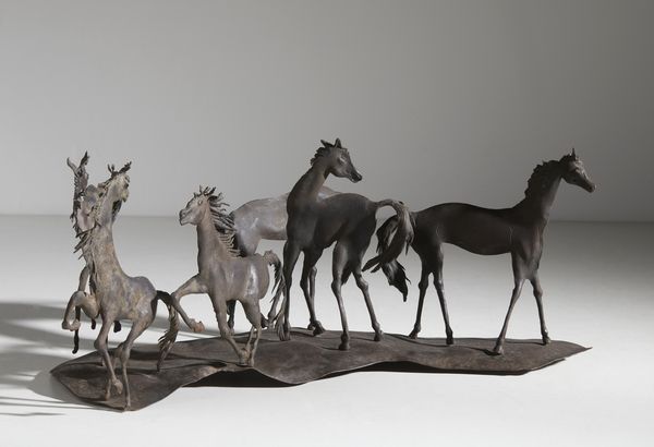 CARATTI ALDO : Cavalli.  - Asta Asta 407 | ARTE MODERNA E CONTEMPORANEA Virtuale - Associazione Nazionale - Case d'Asta italiane