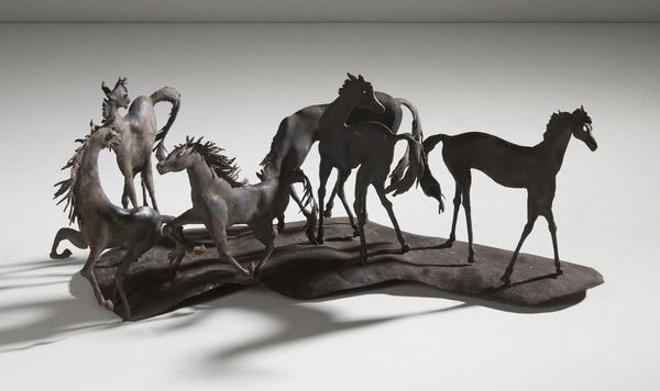 CARATTI ALDO : Cavalli.  - Asta Asta 407 | ARTE MODERNA E CONTEMPORANEA Virtuale - Associazione Nazionale - Case d'Asta italiane