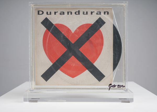 GOST GIORGIO (n. 1962) : Disco 45 giri con resina.  - Asta Asta 407 | ARTE MODERNA E CONTEMPORANEA Virtuale - Associazione Nazionale - Case d'Asta italiane