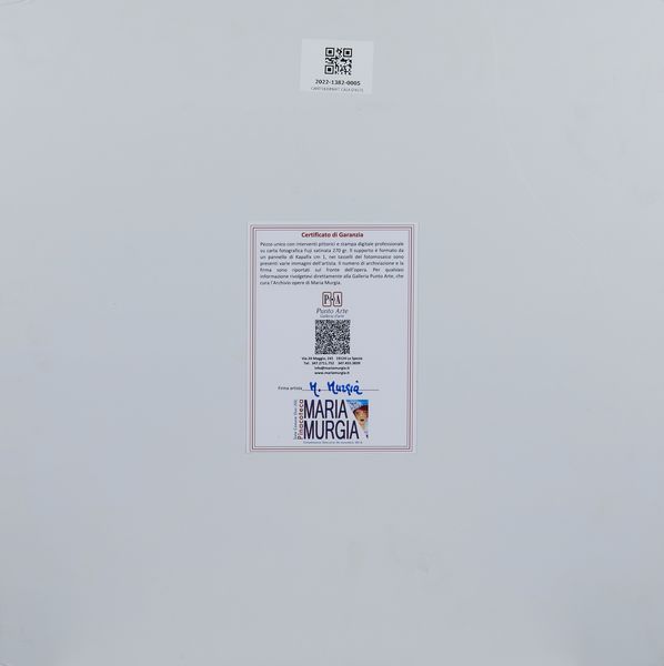 MURGIA MARIA (n. 1935) : Superman.  - Asta Asta 407 | ARTE MODERNA E CONTEMPORANEA Virtuale - Associazione Nazionale - Case d'Asta italiane