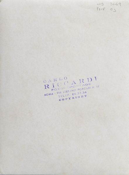 RICCARDI CARLO (1926 - 2022) : Presidente Leone.  - Asta Asta 407 | ARTE MODERNA E CONTEMPORANEA Virtuale - Associazione Nazionale - Case d'Asta italiane