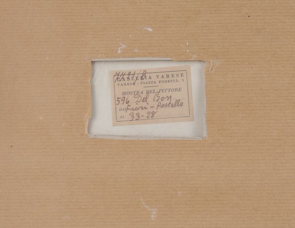 DEL BON ANGELO (1898 - 1952) : Vaso di fiori.  - Asta Asta 407 | ARTE MODERNA E CONTEMPORANEA Virtuale - Associazione Nazionale - Case d'Asta italiane