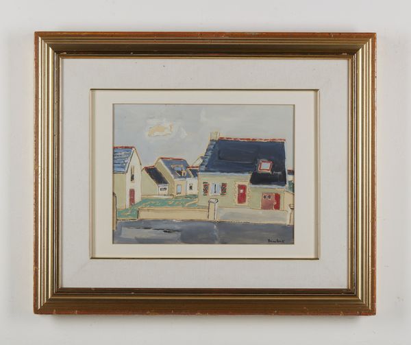 TAMBURI ORFEO (1910 - 1994) : Paesaggio urbano.  - Asta Asta 407 | ARTE MODERNA E CONTEMPORANEA Virtuale - Associazione Nazionale - Case d'Asta italiane