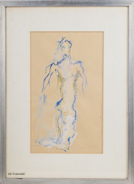 TRECCANI ERNESTO (1920 - 2009) : Nudo di donna.  - Asta Asta 407 | ARTE MODERNA E CONTEMPORANEA Virtuale - Associazione Nazionale - Case d'Asta italiane