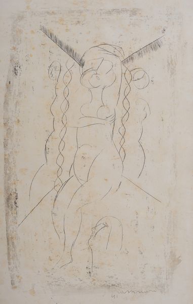 CASSINARI BRUNO (1912 - 1992) : Senza titolo.  - Asta Asta 407 | ARTE MODERNA E CONTEMPORANEA Virtuale - Associazione Nazionale - Case d'Asta italiane