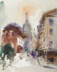 ZECCA ALFREDO (1917 - 1998) - Montmartre.