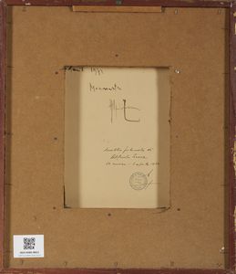 ZECCA ALFREDO (1917 - 1998) : Montmartre.  - Asta Asta 407 | ARTE MODERNA E CONTEMPORANEA Virtuale - Associazione Nazionale - Case d'Asta italiane