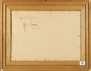 ZECCA ALFREDO (1917 - 1998) : Lago di Lugano.  - Asta Asta 407 | ARTE MODERNA E CONTEMPORANEA Virtuale - Associazione Nazionale - Case d'Asta italiane