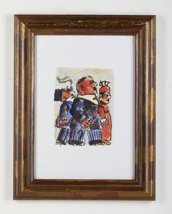 BORGHESE FRANZ (1941 - 2005) : Senza titolo.  - Asta Asta 407 | ARTE MODERNA E CONTEMPORANEA Virtuale - Associazione Nazionale - Case d'Asta italiane