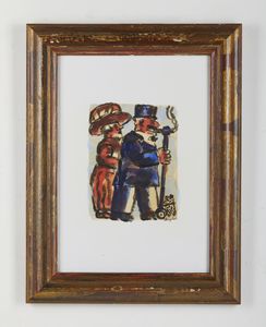 BORGHESE FRANZ (1941 - 2005) : Senza titolo.  - Asta Asta 407 | ARTE MODERNA E CONTEMPORANEA Virtuale - Associazione Nazionale - Case d'Asta italiane