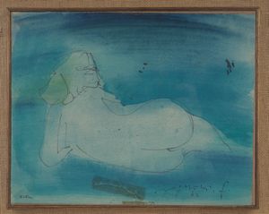 ROGNONI FRANCO (1913 - 1999) : Nudino.  - Asta Asta 407 | ARTE MODERNA E CONTEMPORANEA Virtuale - Associazione Nazionale - Case d'Asta italiane