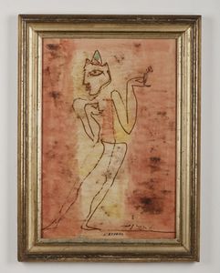 ROGNONI FRANCO (1913 - 1999) : L'attore.  - Asta Asta 407 | ARTE MODERNA E CONTEMPORANEA Virtuale - Associazione Nazionale - Case d'Asta italiane