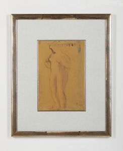 BROGGINI  LUIGI (1908 - 1983) : Nudo di donna.  - Asta Asta 407 | ARTE MODERNA E CONTEMPORANEA Virtuale - Associazione Nazionale - Case d'Asta italiane