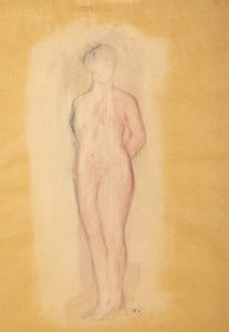 CALVANI BRUNO (1904 - 1985) - Nudo di donna.