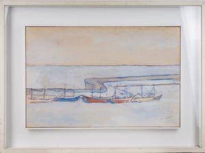 CALVANI BRUNO (1904 - 1985) - Paesaggio.