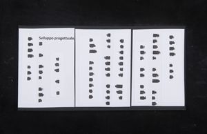 AUTORE NON IDENTIFICATO : Sviluppo progettuale.  - Asta Asta 407 | ARTE MODERNA E CONTEMPORANEA Virtuale - Associazione Nazionale - Case d'Asta italiane