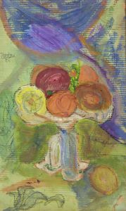 AUTORE NON IDENTIFICATO - Vaso di fiori.