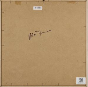 MALIPIERO (n. 1934) : Osmosi. Marilyn Monroe-Venezia.  - Asta Asta 407 | ARTE MODERNA E CONTEMPORANEA Virtuale - Associazione Nazionale - Case d'Asta italiane