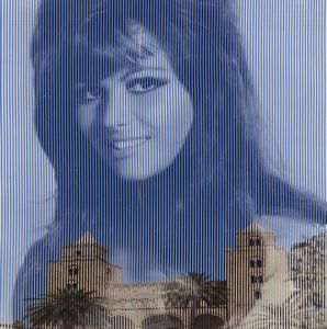 MALIPIERO (n. 1934) - Osmosi. Claudia Cardinale-Palermo.