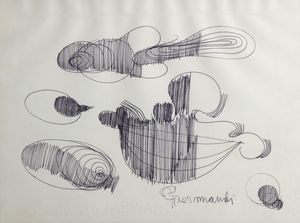 GHERMANDI QUINTO (1916 - 1994) - Senza titolo.