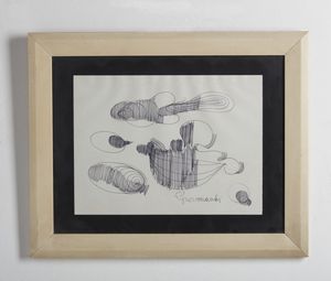 GHERMANDI QUINTO (1916 - 1994) : Senza titolo.  - Asta Asta 407 | ARTE MODERNA E CONTEMPORANEA Virtuale - Associazione Nazionale - Case d'Asta italiane