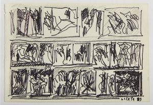 LICATA RICCARDO (1929 - 2014) - Senza titolo.