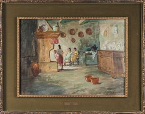 PRIVATO COSIMO (1899 - 1971) : Conversari.  - Asta Asta 407 | ARTE MODERNA E CONTEMPORANEA Virtuale - Associazione Nazionale - Case d'Asta italiane