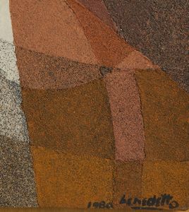 BENEDETTO ENZO (1905 - 1993) : Raggi (Elementi geometrici nello spazio).  - Asta Asta 407 | ARTE MODERNA E CONTEMPORANEA Virtuale - Associazione Nazionale - Case d'Asta italiane