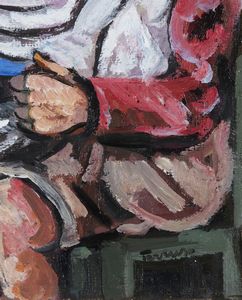 TERRUSO SAVERIO (1939 - 2003) : Senza titolo.  - Asta Asta 407 | ARTE MODERNA E CONTEMPORANEA Virtuale - Associazione Nazionale - Case d'Asta italiane