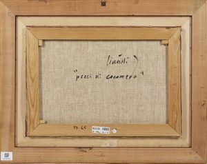 CICCOTELLI BENIAMINO (n. 1937) : Pezzi di cocomero.  - Asta Asta 407 | ARTE MODERNA E CONTEMPORANEA Virtuale - Associazione Nazionale - Case d'Asta italiane