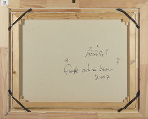 CICCOTELLI BENIAMINO (n. 1937) : Grande cesta di limoni.  - Asta Asta 407 | ARTE MODERNA E CONTEMPORANEA Virtuale - Associazione Nazionale - Case d'Asta italiane