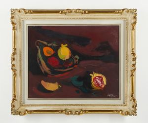 ALFIERI ATTILIO (1904 - 1992) : Natura morta.  - Asta Asta 407 | ARTE MODERNA E CONTEMPORANEA Virtuale - Associazione Nazionale - Case d'Asta italiane