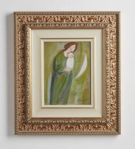 LONGARETTI TRENTO (n. 1916) : Maternit�.  - Asta Asta 407 | ARTE MODERNA E CONTEMPORANEA Virtuale - Associazione Nazionale - Case d'Asta italiane