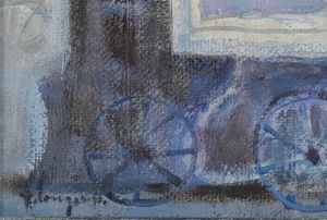 LONGARETTI TRENTO (n. 1916) : Madre e organetto.  - Asta Asta 407 | ARTE MODERNA E CONTEMPORANEA Virtuale - Associazione Nazionale - Case d'Asta italiane