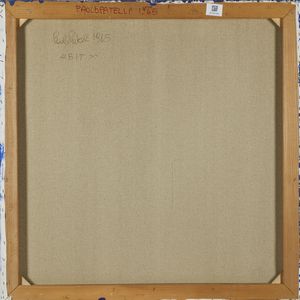 PATELLI PAOLO (n. 1934) : Bit.  - Asta Asta 407 | ARTE MODERNA E CONTEMPORANEA Virtuale - Associazione Nazionale - Case d'Asta italiane