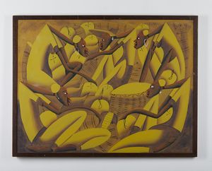 CASIMIR LAURENT (1928 - 1990) : Senza titolo.  - Asta Asta 407 | ARTE MODERNA E CONTEMPORANEA Virtuale - Associazione Nazionale - Case d'Asta italiane