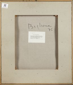 BIGLIONE ANNIBALE (1923 - 1981) : Senza titolo.  - Asta Asta 407 | ARTE MODERNA E CONTEMPORANEA Virtuale - Associazione Nazionale - Case d'Asta italiane