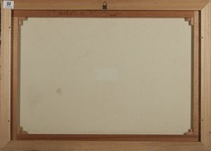 DANGELO SERGIO (n. 1932) : Movimento al tempio.  - Asta Asta 407 | ARTE MODERNA E CONTEMPORANEA Virtuale - Associazione Nazionale - Case d'Asta italiane