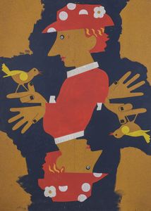 SPOLDI ALDO (n. 1949) : Studio per 'il gioco dell'oca'.  - Asta Asta 407 | ARTE MODERNA E CONTEMPORANEA Virtuale - Associazione Nazionale - Case d'Asta italiane