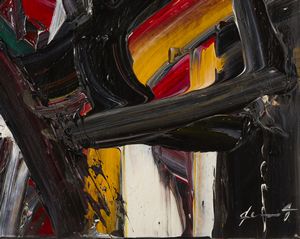 DE LUTTI PIERLUIGI (n. 1959) : Simboli nativi.  - Asta Asta 407 | ARTE MODERNA E CONTEMPORANEA Virtuale - Associazione Nazionale - Case d'Asta italiane